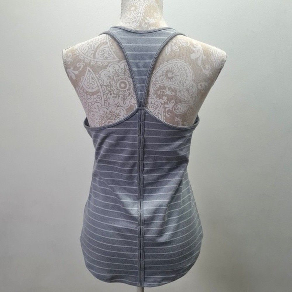 Athleta Inversion Striped Workout Tank Top Size S - Picture 7 of 15